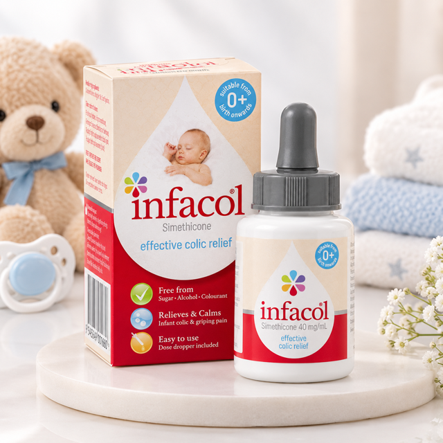 قطره ضد نفخ و آنتیکولیک نوزاد اینفاکول Infacol اصل آلمان ۵۵ میلیلیتر